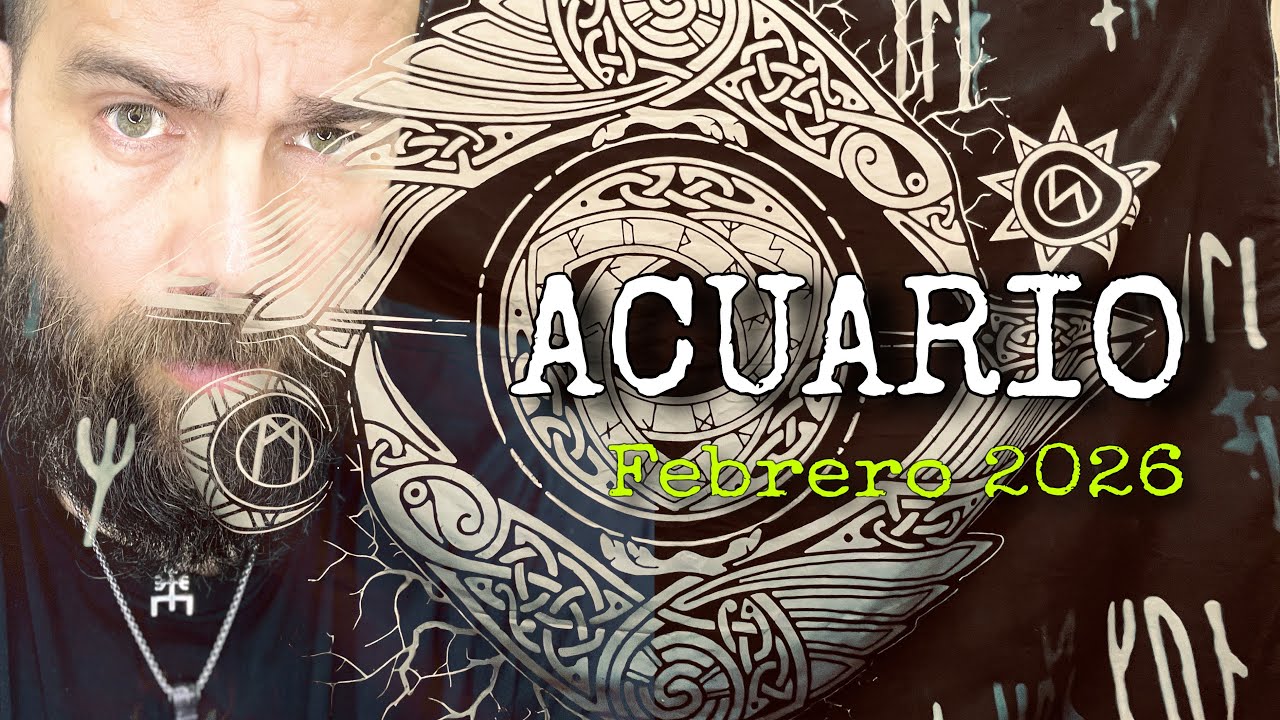 ACUARIO ♒️ // LECTURA DE RUNAS - FEBRERO 2026 ⚡️