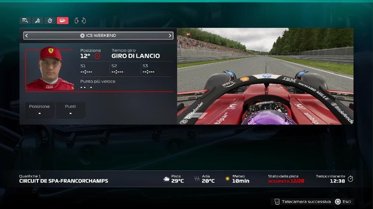 F1 25 ICS Season 11 - R11 - Spa - Qualifying