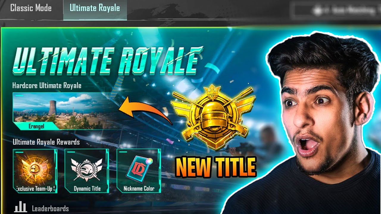 🔥TOP 100 RANK PUSH GOAL IN ULTIMATE ROYAL IN BGMI