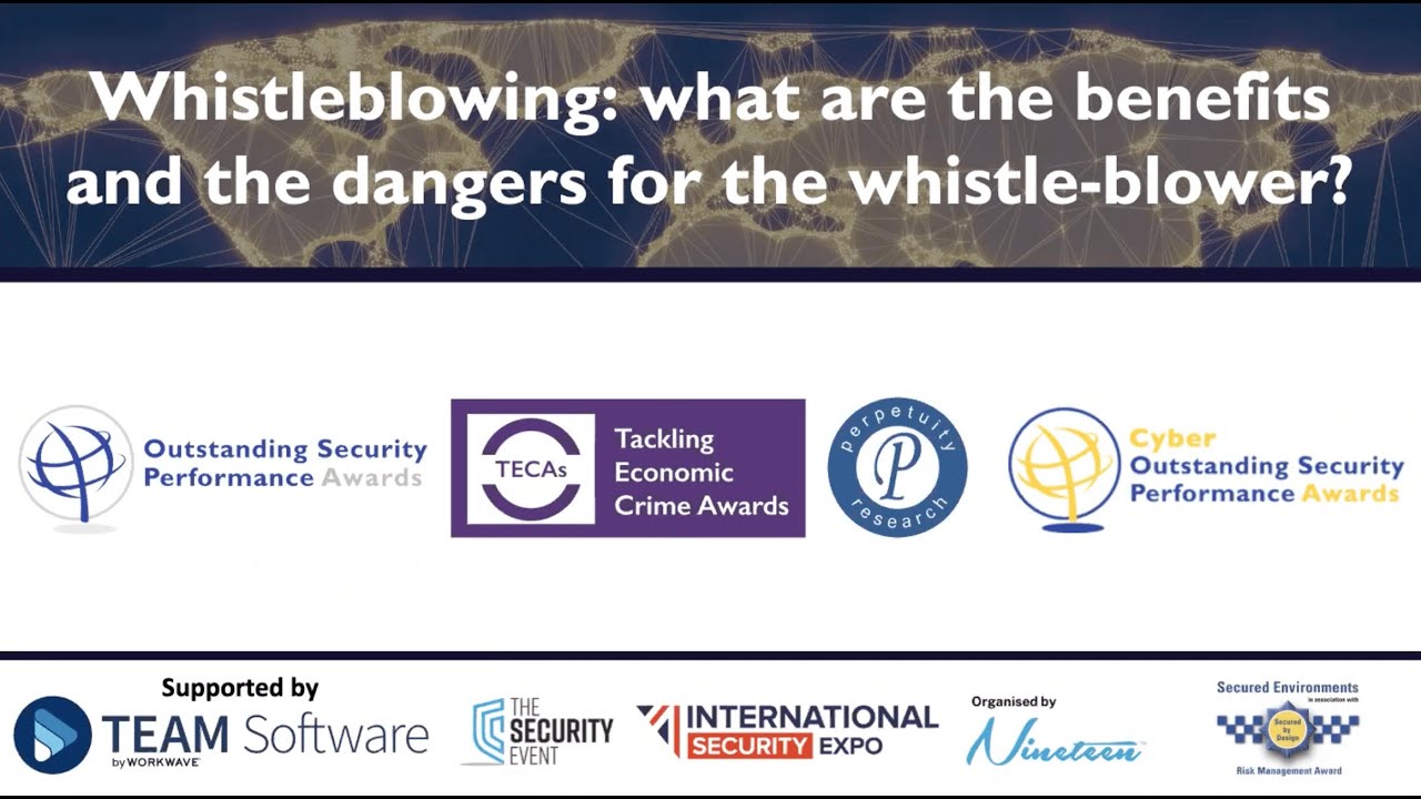 Whistleblowing: what are the benefits and the dangers for the whistle-blower?