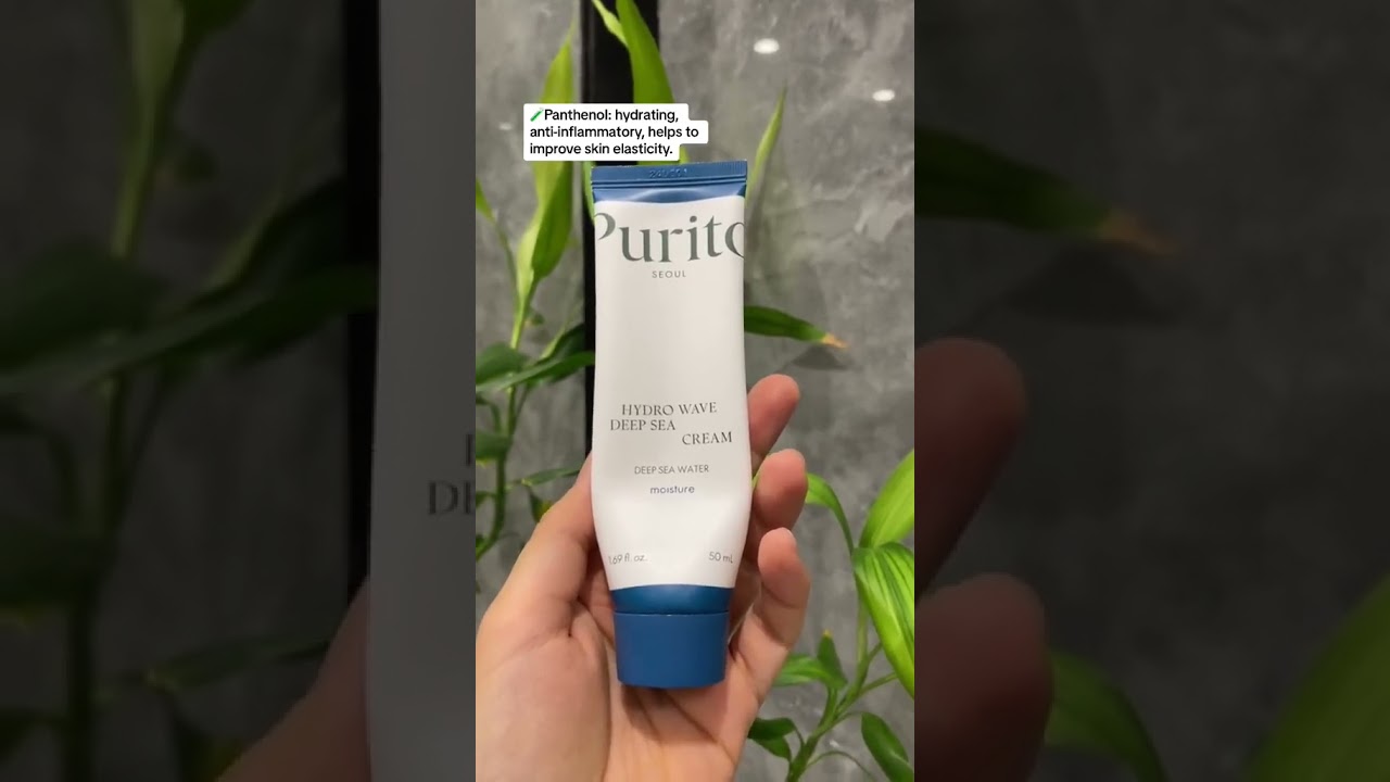 Skincare Review: PURITO | Hydro Wave Deep Sea Cream #purito #koreanskincare #Skincare