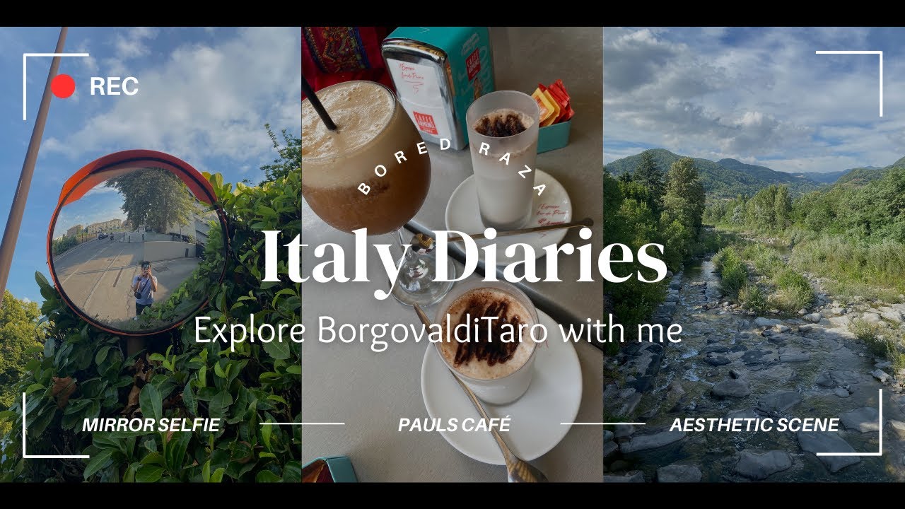 【Italy Diaries】Explore BorgovaldiTaro with me🌿—EP7 