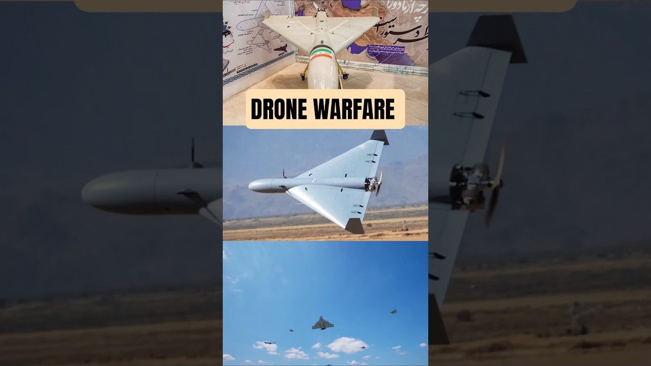 Why Shahed-136 Drones Are So Deadly #shaheddrone #defence #airforce #iranisraelwar #drone