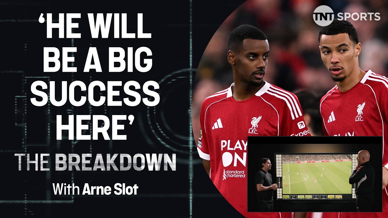 Arne Slot provides tactical analysis on how Isak & Ekitike can play together 👀 | The Breakdown