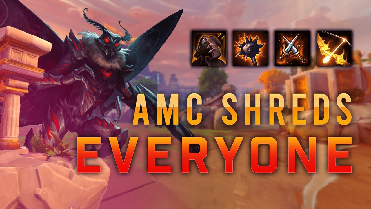 This AMC Build SHREDS EVERYONE!! - SMITE Ranked