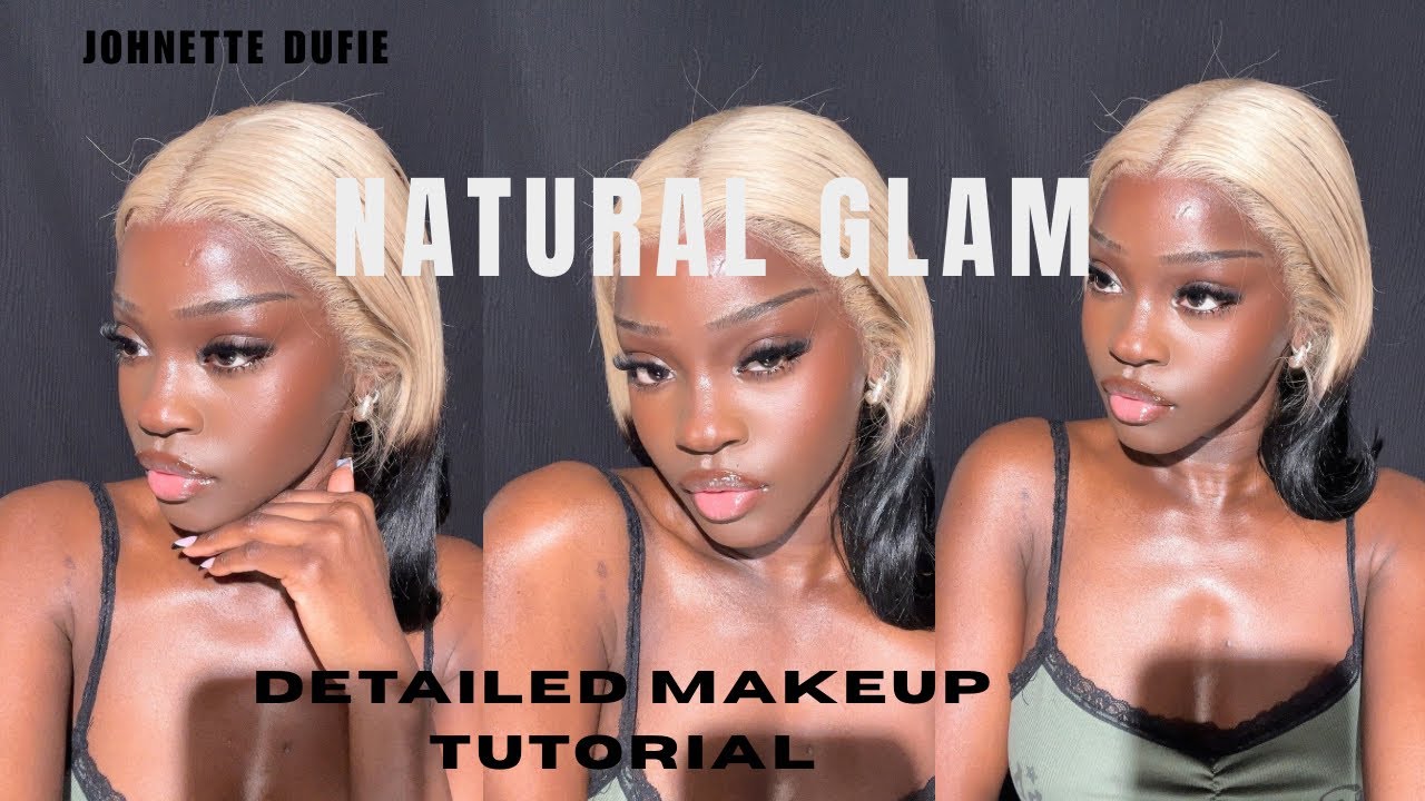 *DETAILED* NATURAL GLAM MAKEUP | Beginner Friendly | Johnette Dufie