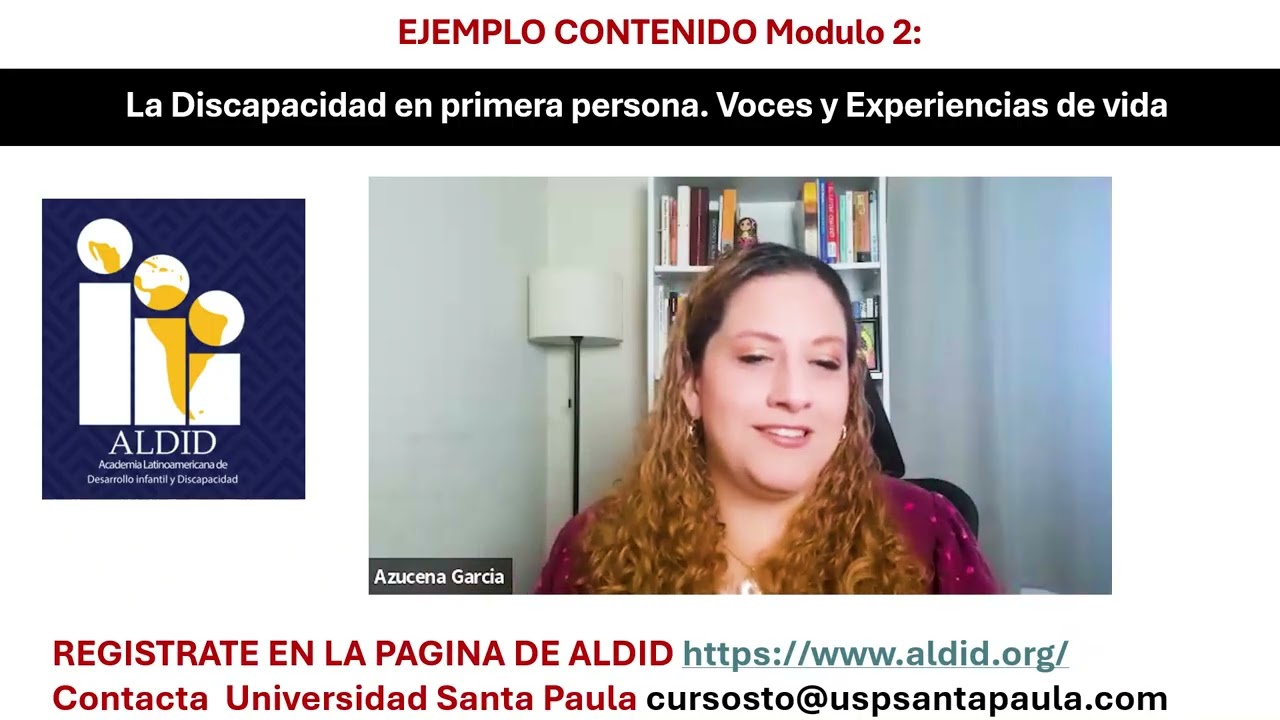 Curso Funcionamiento y Discapacidad en Latinoamérica - Ejemplo 01