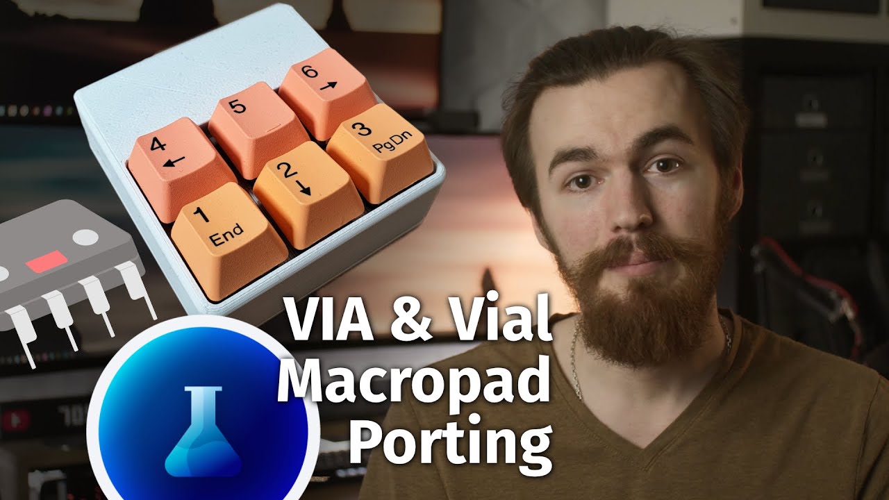 Добавление поддержки Via и Vial в Macropad — руководство QMK | Macro Pad, часть 2
