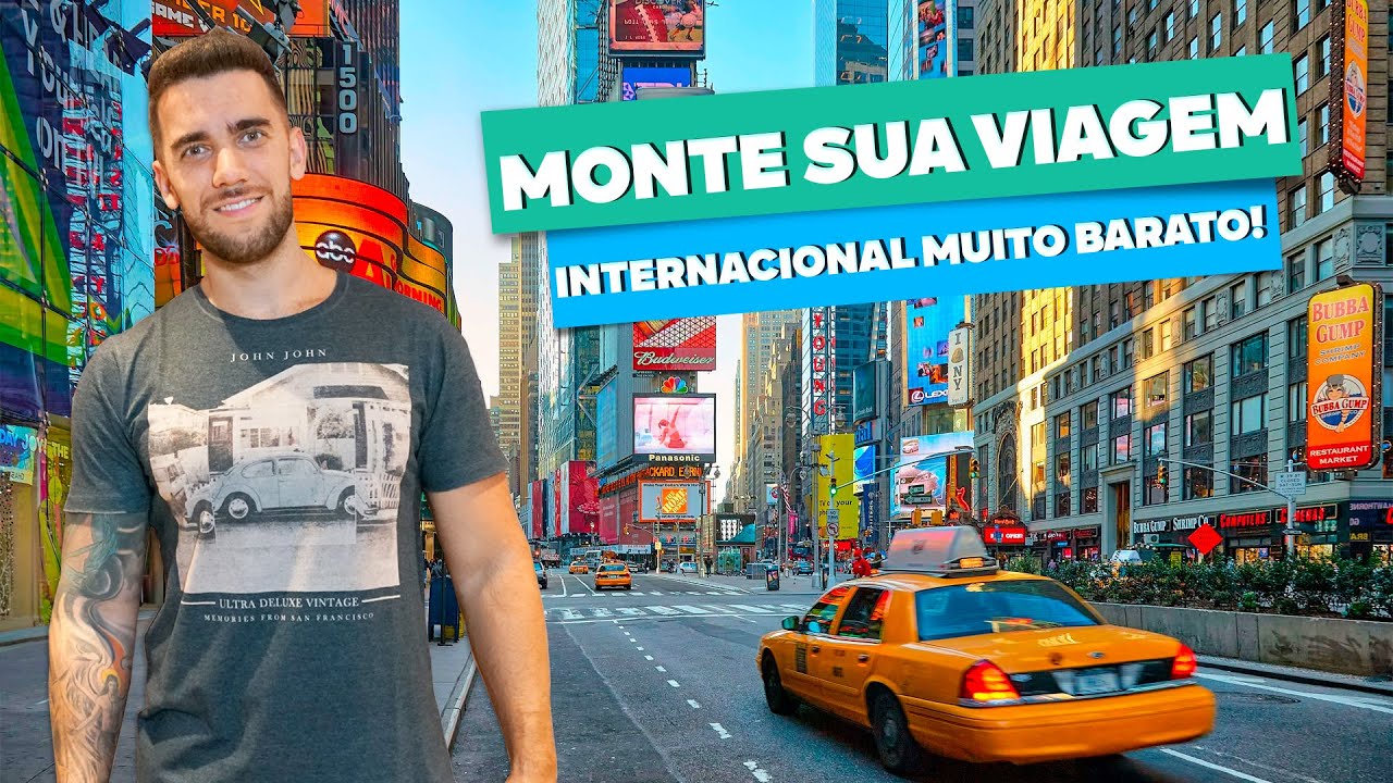 Passo a passo para montar sua viagem ao exterior gastando muito pouco!