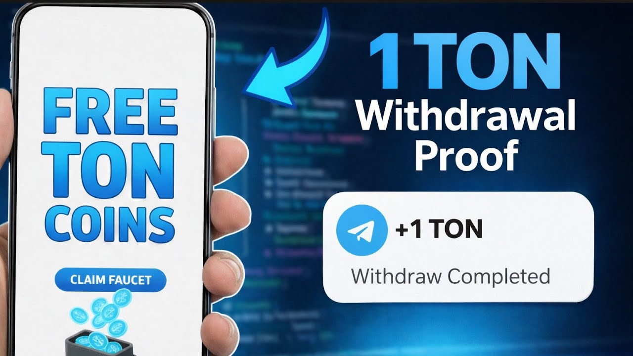 How to Earn Free TON Coin in 2026 (Claim free Crypto)