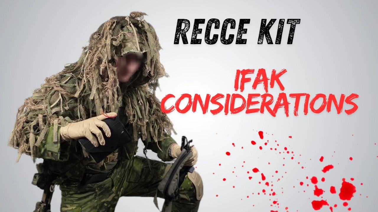 RECCE IFAK Setup: Lightweight & Low-Profile Medical