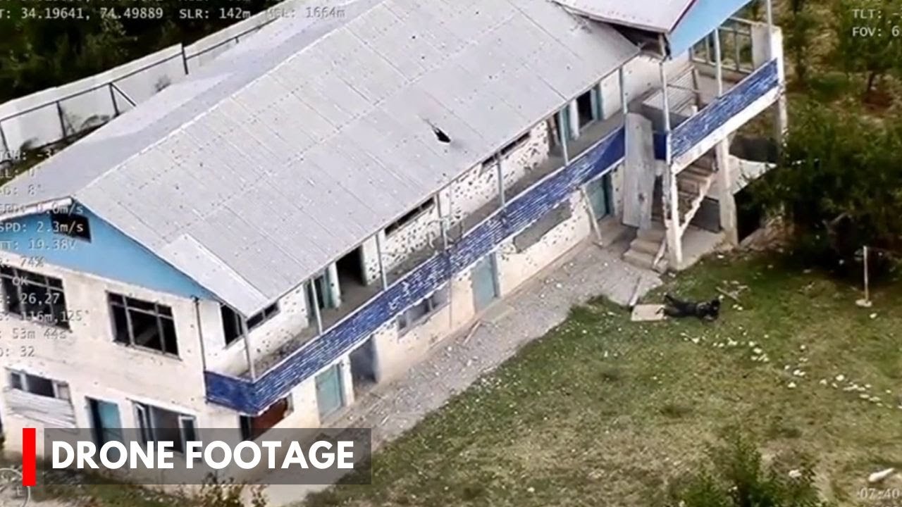 Exclusive Drone Footage Of Baramulla  Encounter