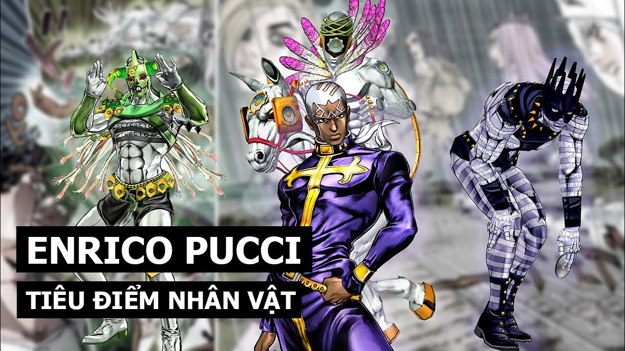 Enrico Pucci (JoJo's Bizarre Adventure) - Ti&ecirc;u Điểm Nh&acirc;n Vật