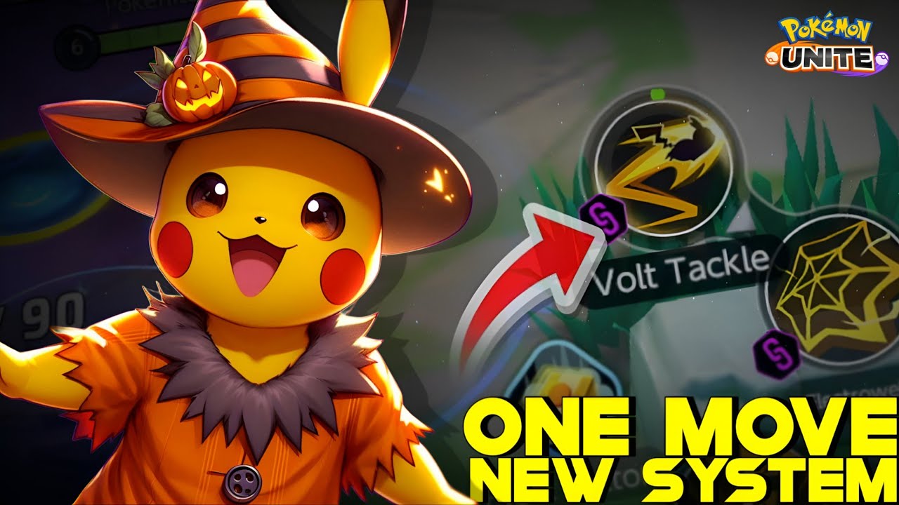 PLAYING NEW ONE MOVESET SYSTEM FOR THE FIRST TIME WITH PIKACHU 😢 | POKEMON UNITE