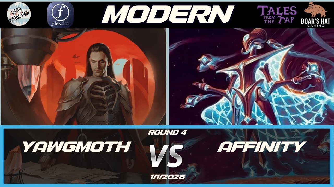 Yawgmoth против Affinity [MTG Modern, 4 раунд]
