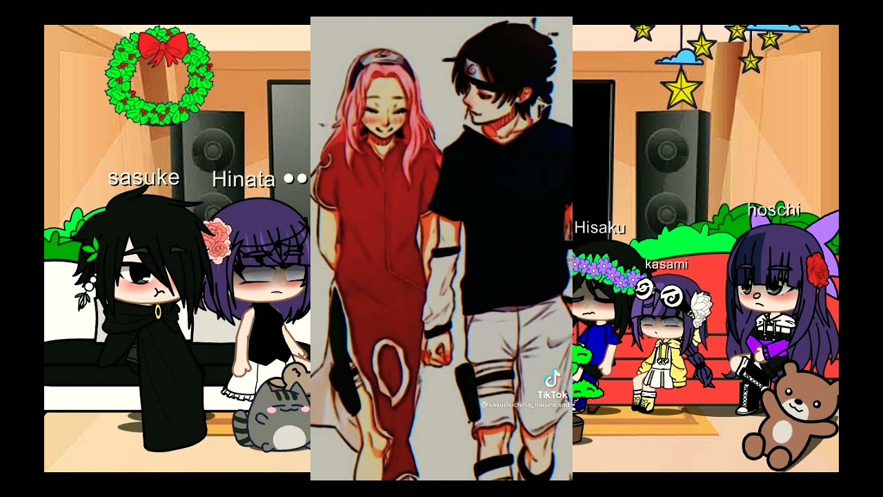sasuhina family reacciona al sasusaku