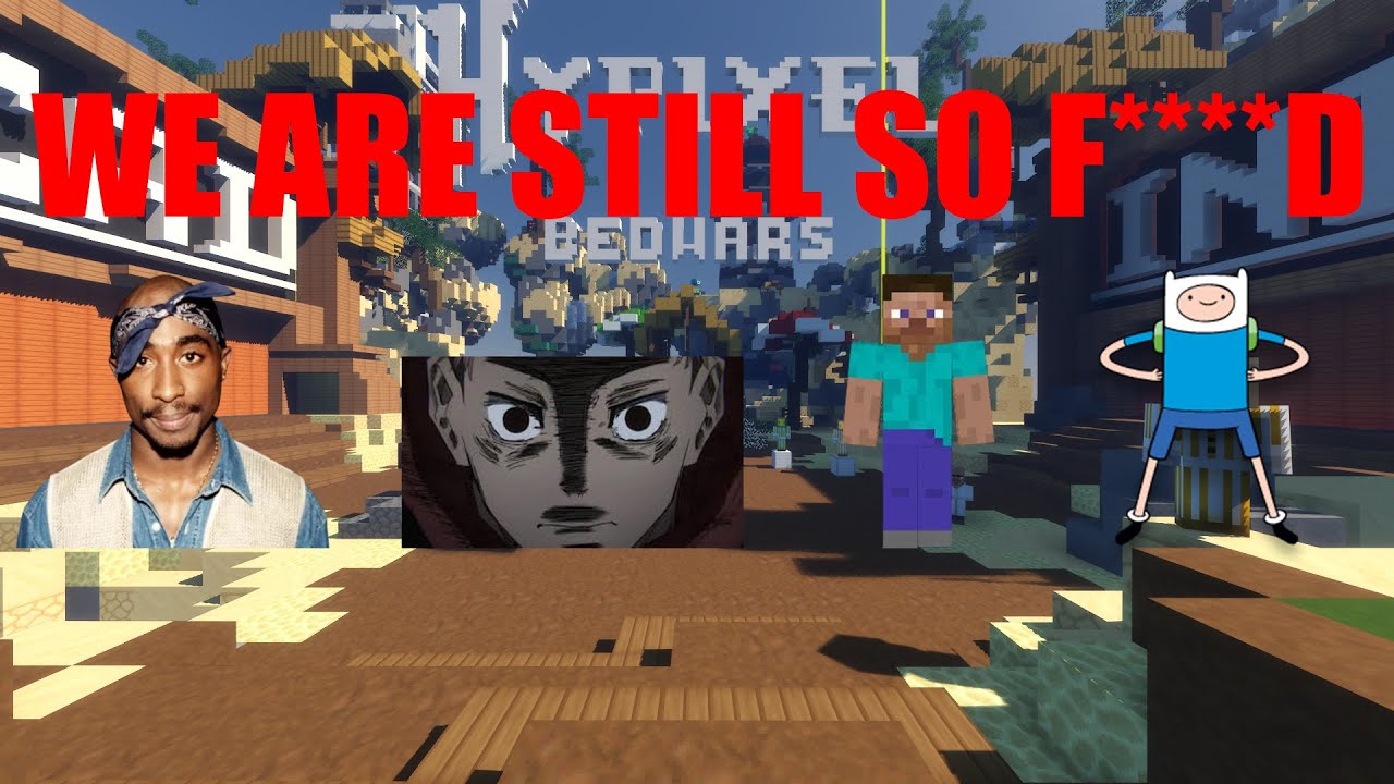 4 idiots play BEDWARS (part two)