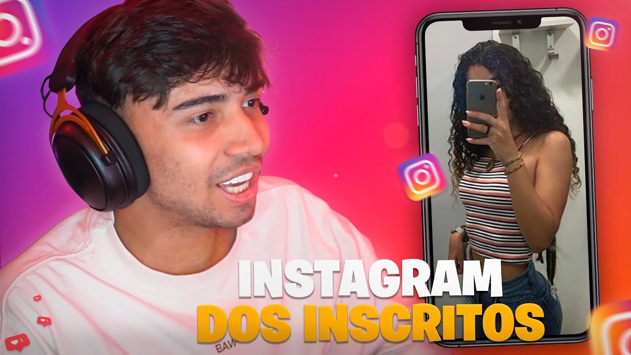 LUCAS ANALISANDO AO INSTAGRAM DOS INSCRITOS e ECONTRA PÉROLAS😂 - LUCAS ZIEMLICH