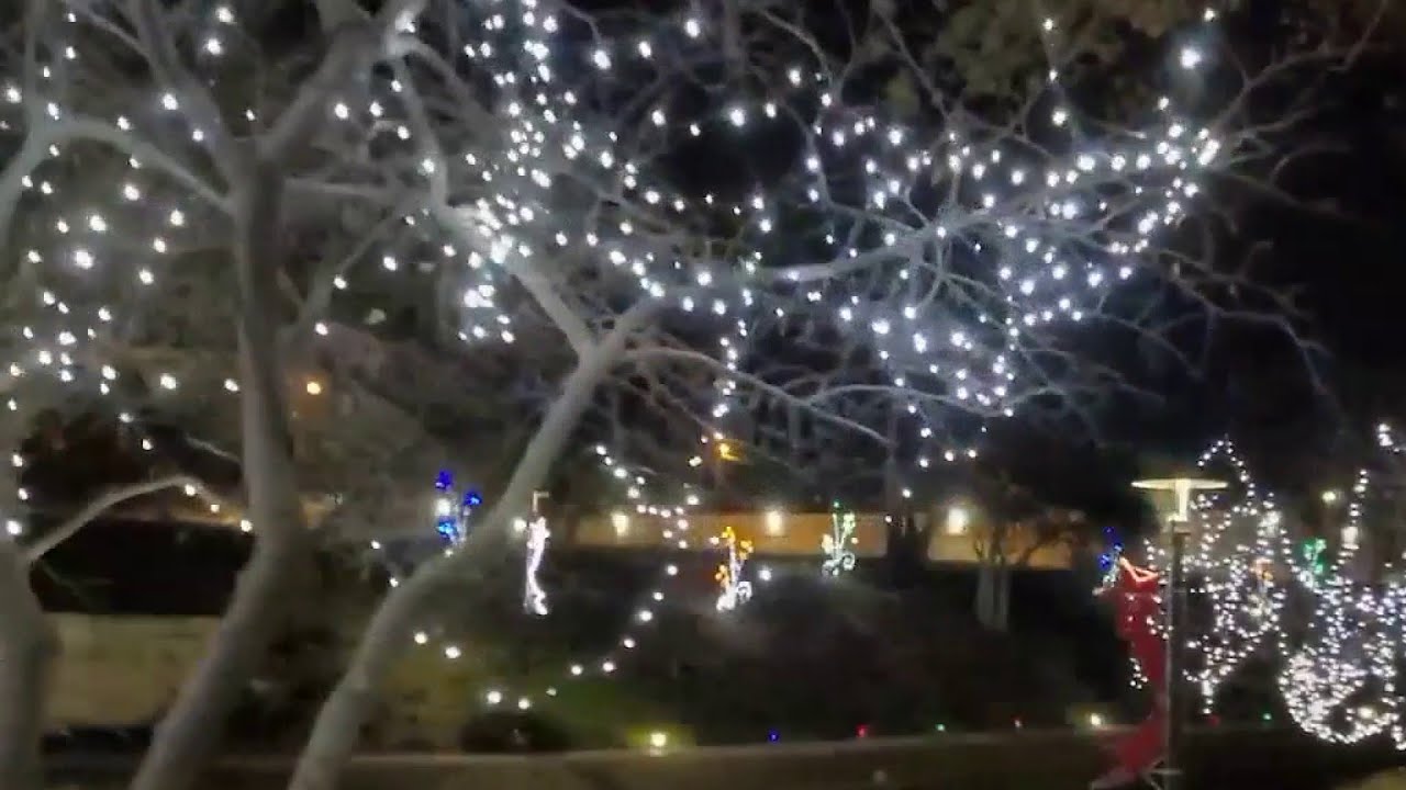 Holiday lights at River Walk will stay up through February