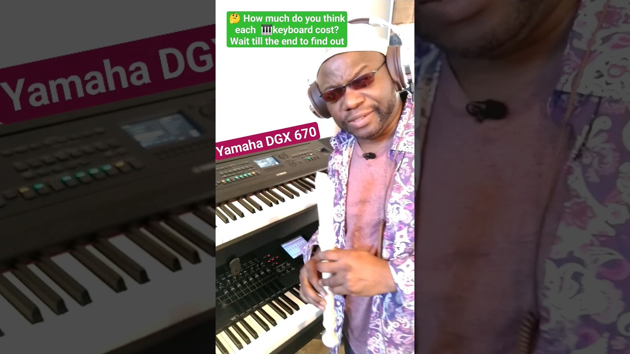 YAMAHA Keyboard Duel MOTIF FX8 vs. DGX670 ... and the winner is....