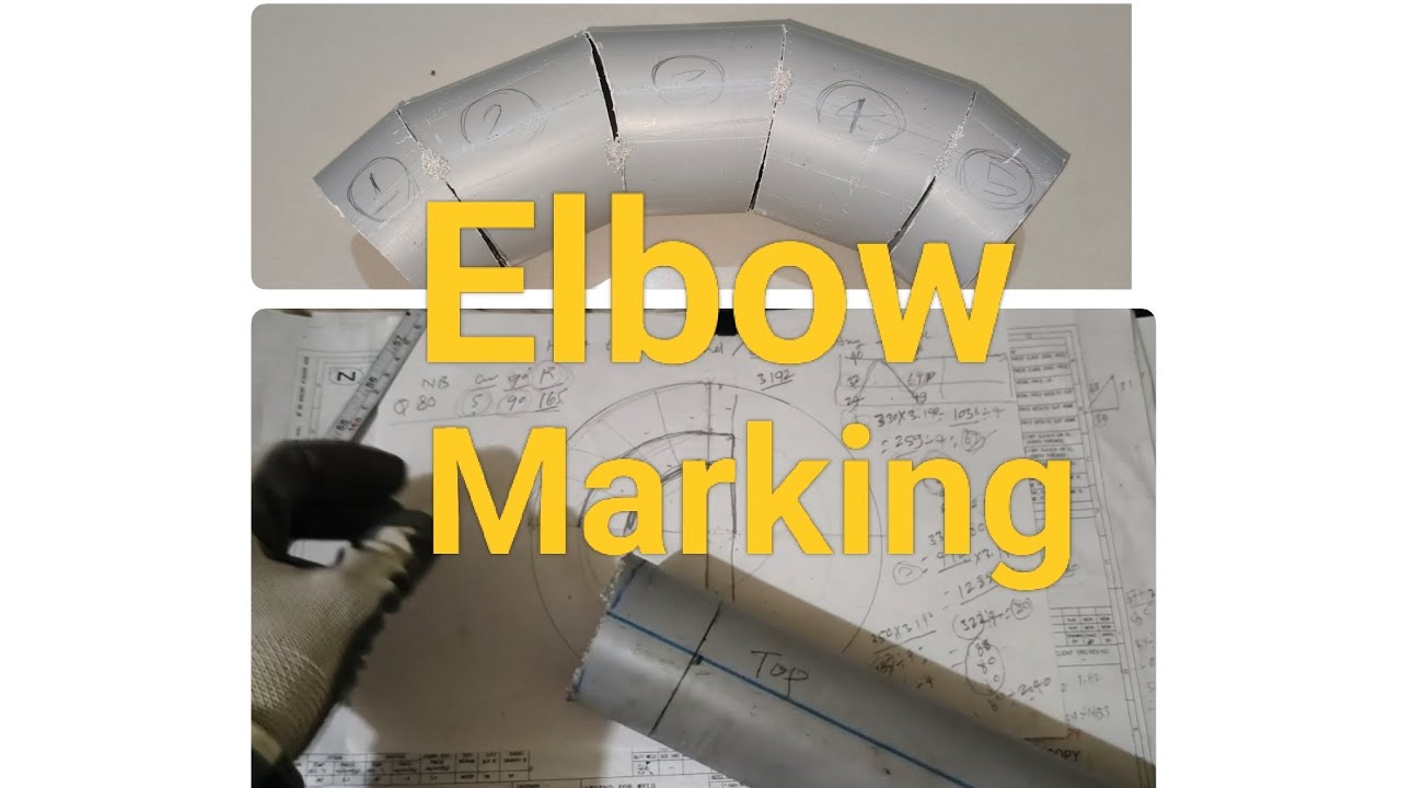 #Elbow ka #marking #cutting 