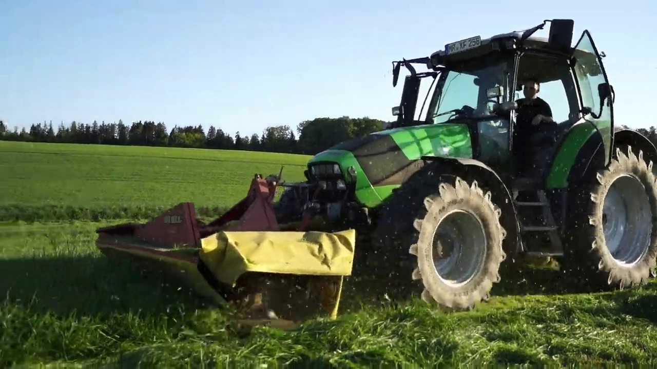 [HD] II Silomähen 2k18 II Deutz Fahr K II Stoll Grünlandtechnik II Cabview