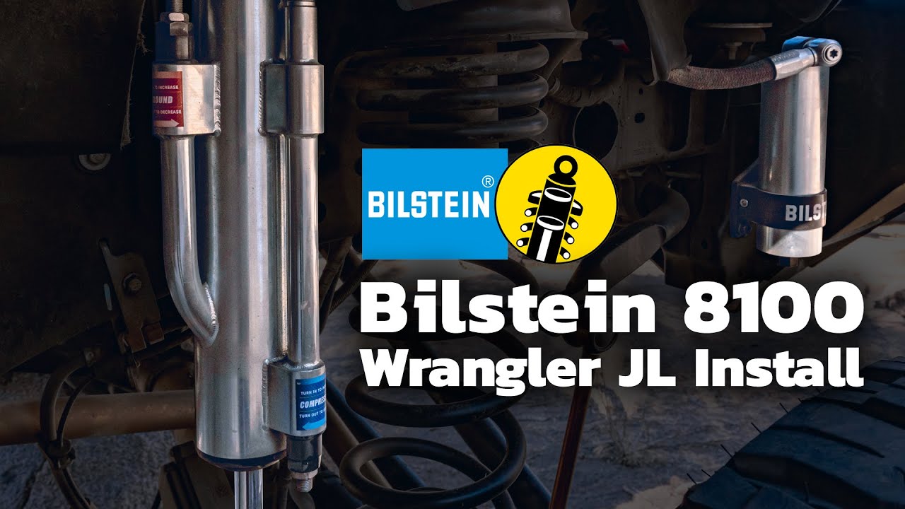 @bilsteinUS 8100 Регулируемые байпасные амортизаторы для установки на Jeep Wrangler JL
