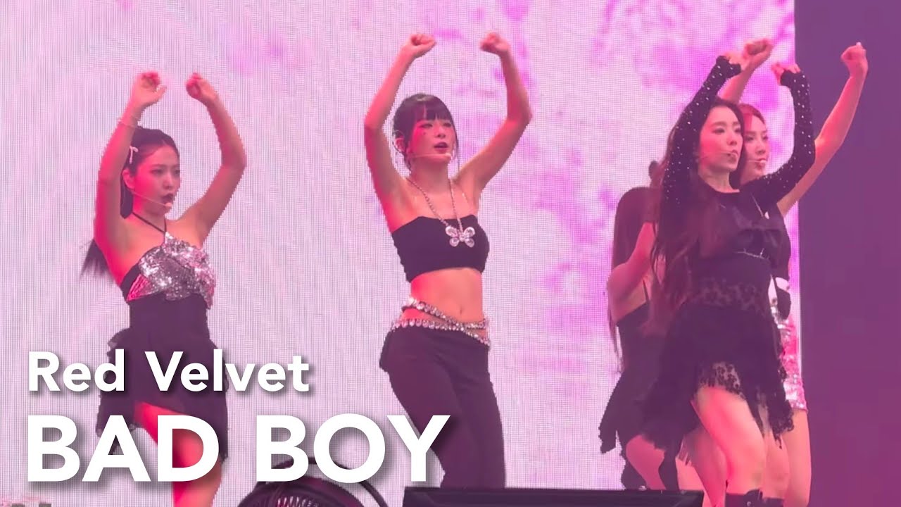 [4K] 240818 Red Velvet - Bad Boy + Seulgi Solo @HAPPINESS : My Dear, ReVe1uv Fan Concert in BANGKOK