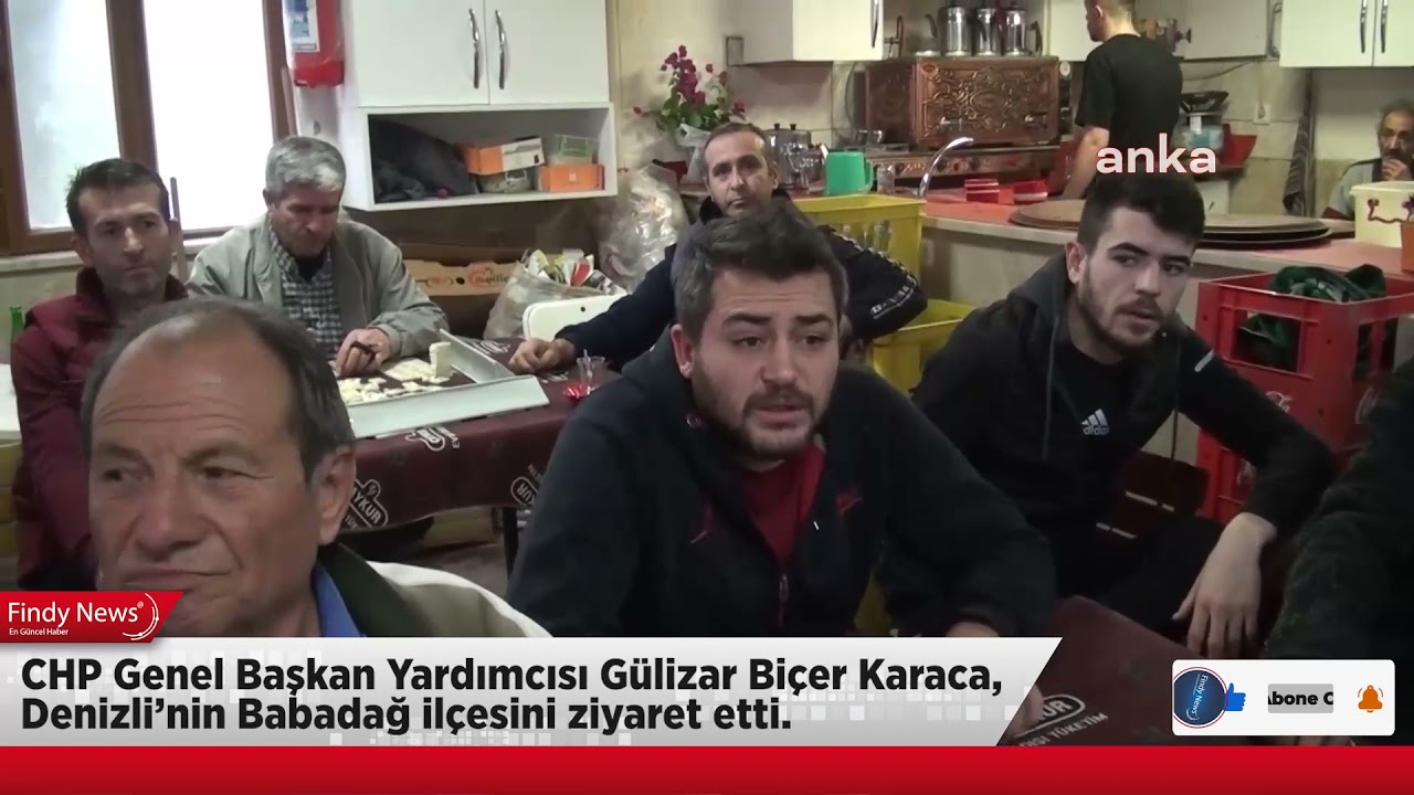 CHP Genel Başkan Yardımcısı Gülizar Biçer Karaca, Denizli’nin Babadağ ilçesini ziyaret etti