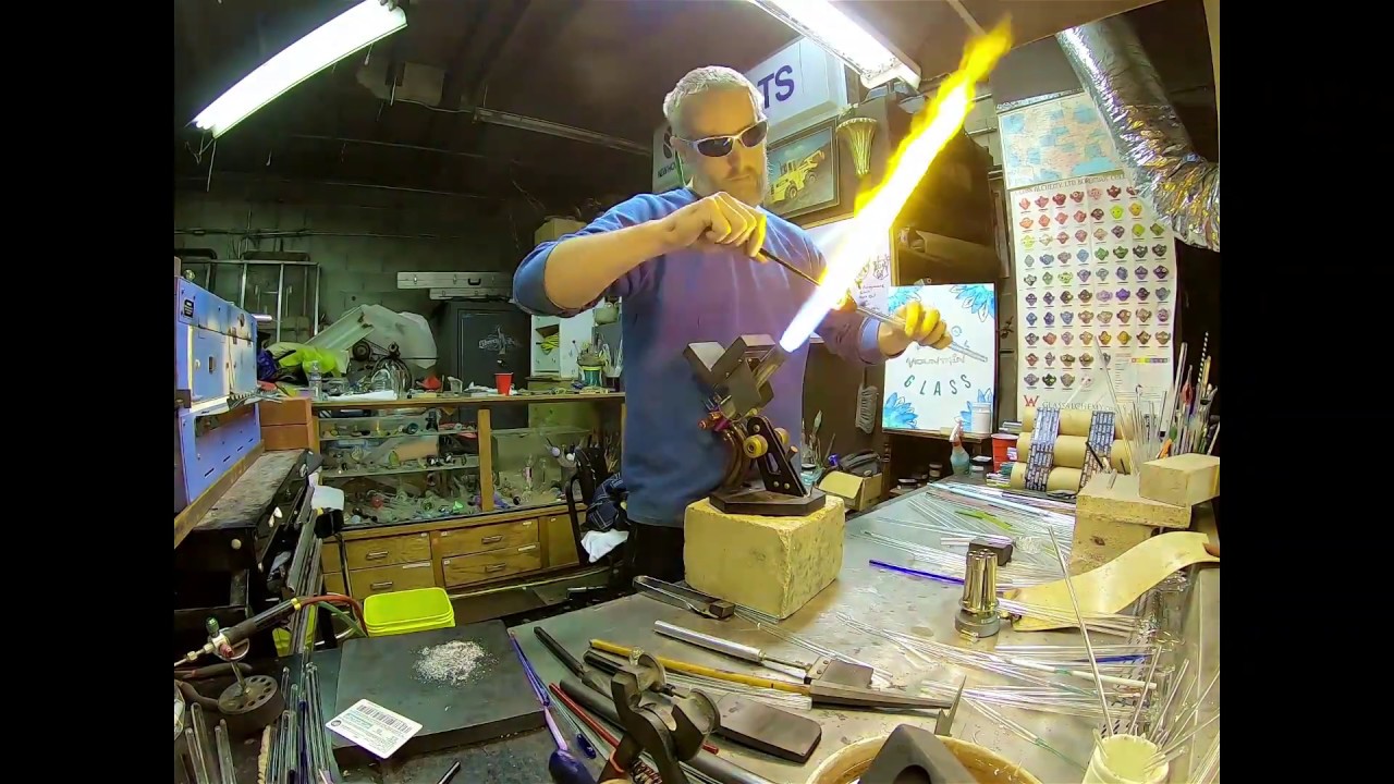 Foggy Mountain Glass - Time lapse build