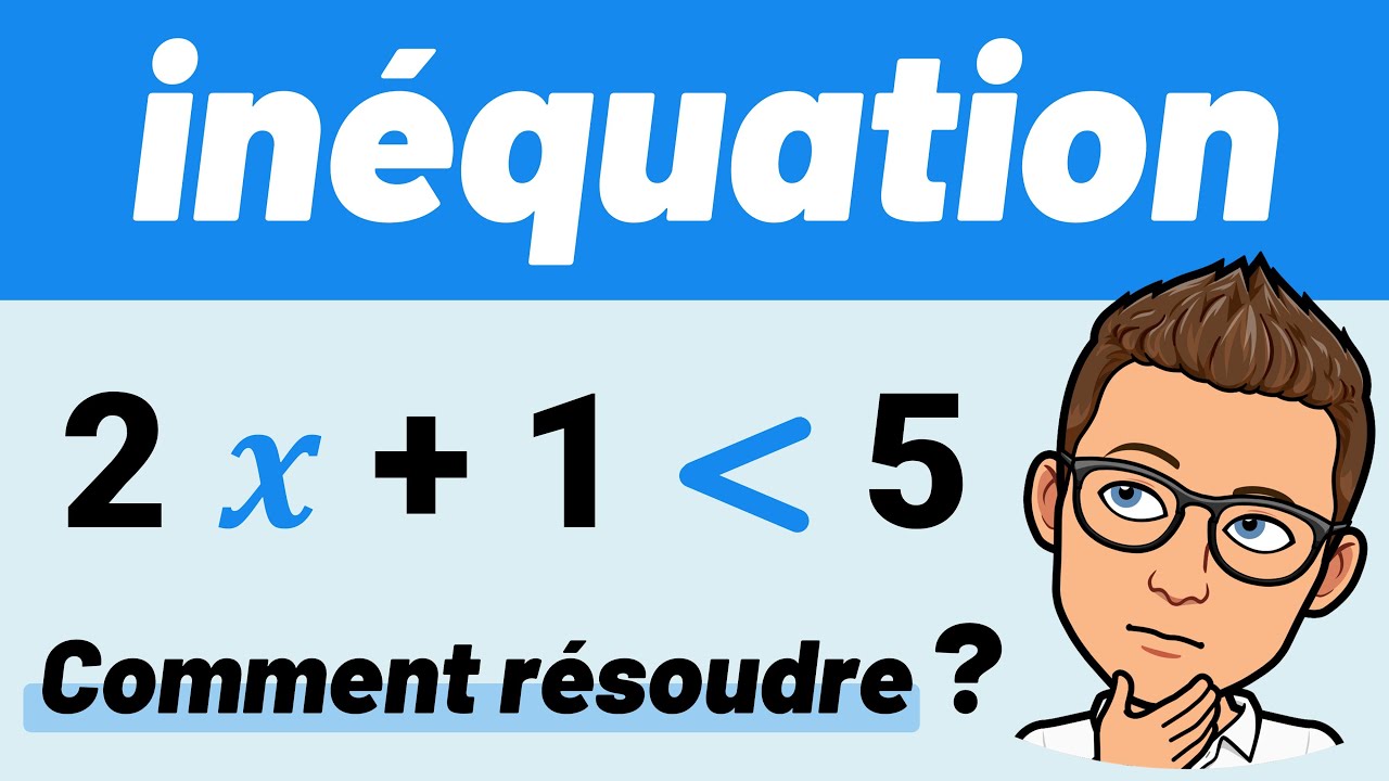 Résoudre une INÉQUATION ✅ Méthode facile ! 💪 3e | Seconde