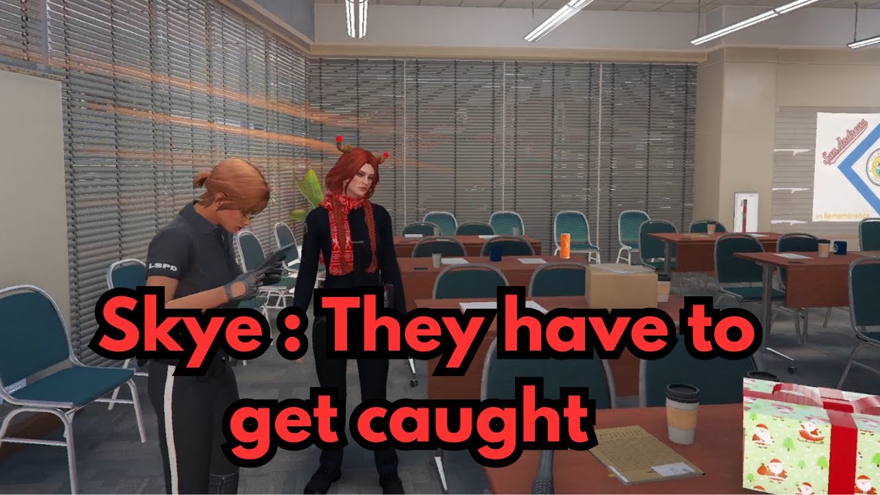 Captain Skye Faye gives an update about Anastasia Pierce's murder case l nopixel4.0 l GTA RP
