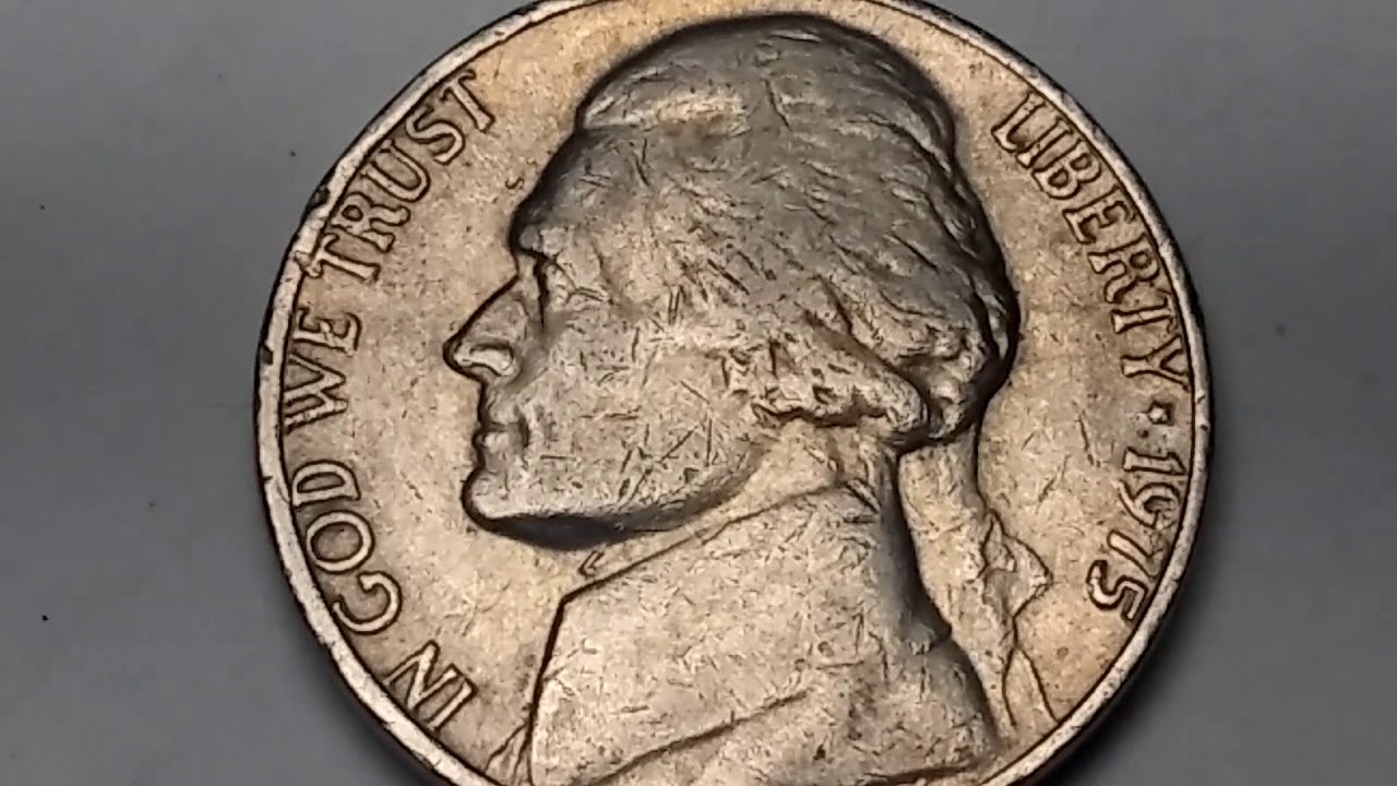 5  CENTAVOS   DE   1975   NO.S   PROOF  DOBLE  DIE