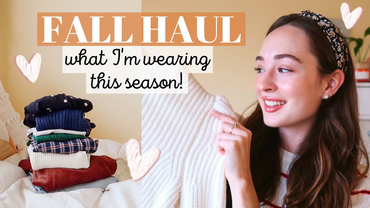 A Cozy FALL HAUL! 🍁 | Clothes I've Been Loving!