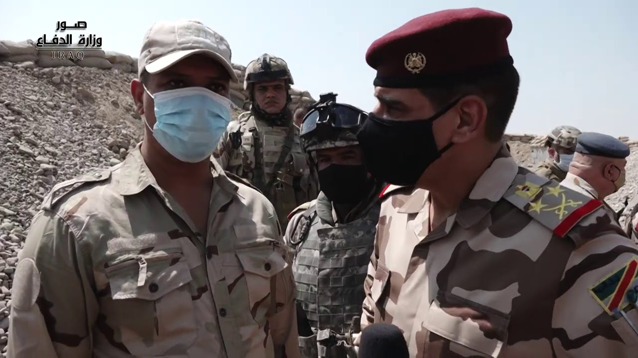 رئيس أركان الجيش يتفقد لواء مغاوير قيادة عمليات ديالى