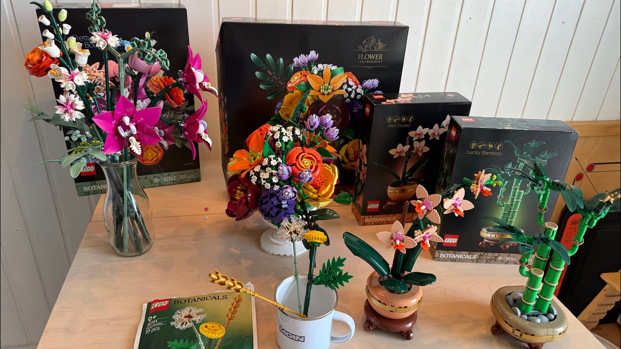 Review LEGO Botanical Sets 2025 (10342, 10343, 10344, 10345, 30701)
