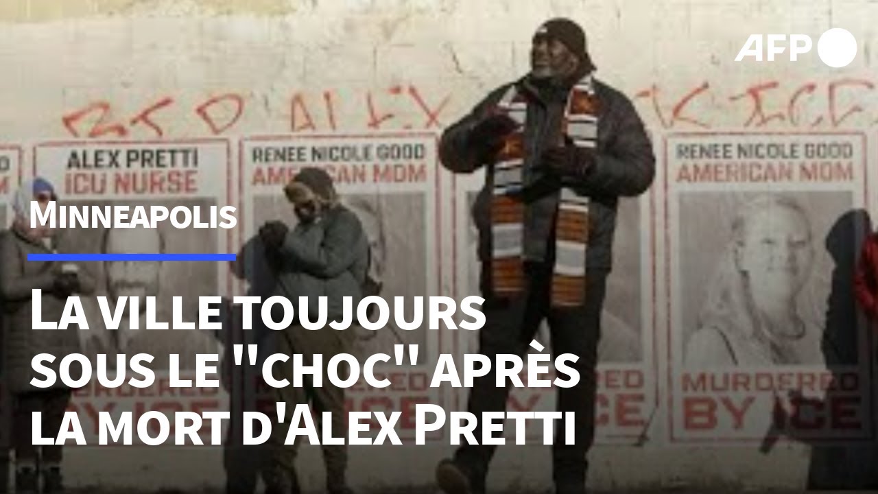 Minneapolis: une semaine après la mort d'Alex Pretti, les habitants sont 