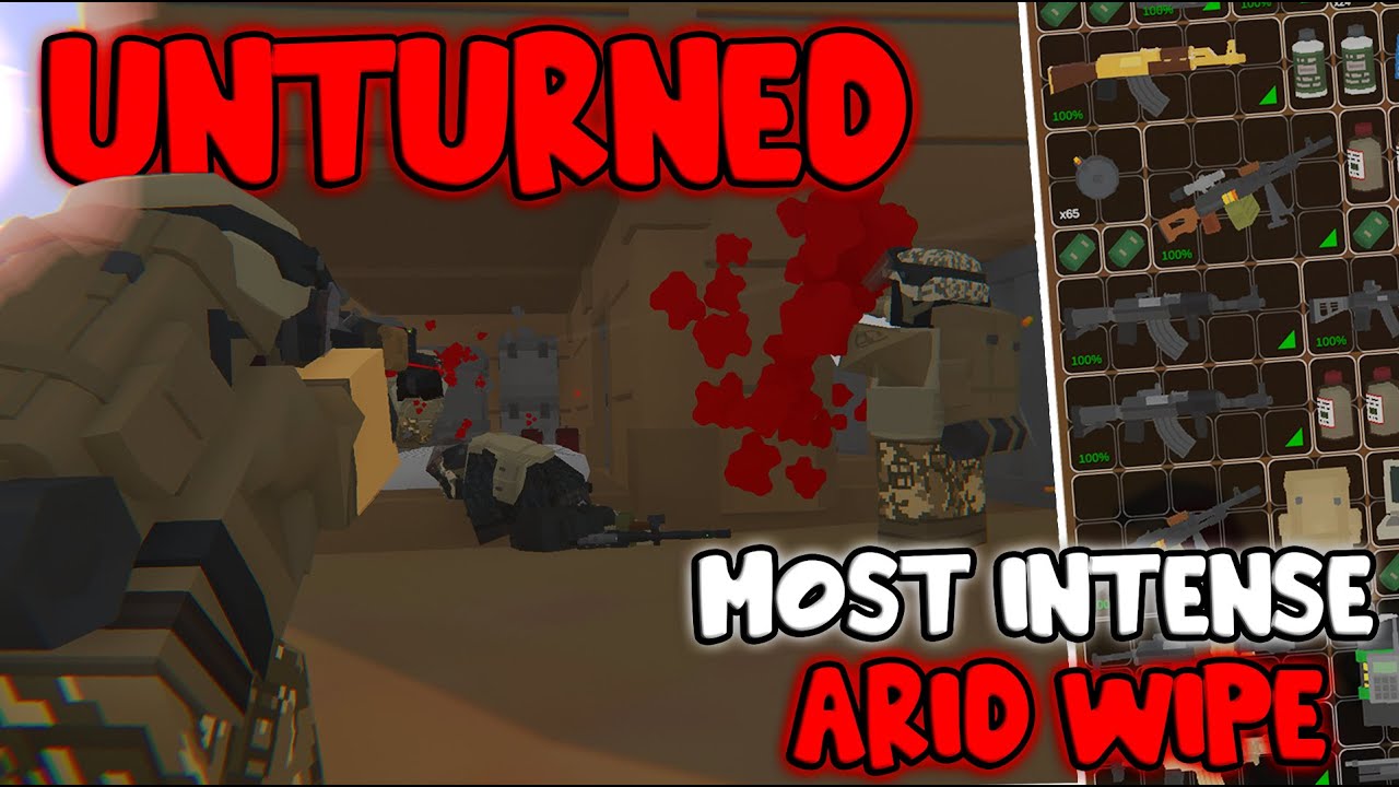Мое самое интенсивное засушливое вытирание за 7500 часов - Unturned (фильм)