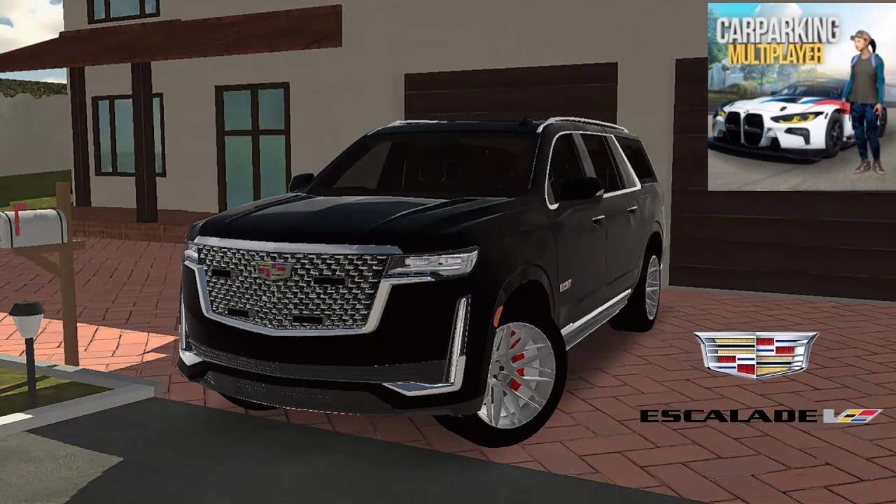 CADILLAC ESCALADE V/// morning drive  gameplay car parking multiplayer  