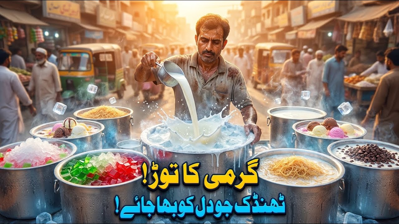 RAMADAN SPECIAL JUNGLE FALOODA | INSANE ENERGY BOOSTER | SEV VERMICELLI ICE CREAM JUNGLE FALOODA 