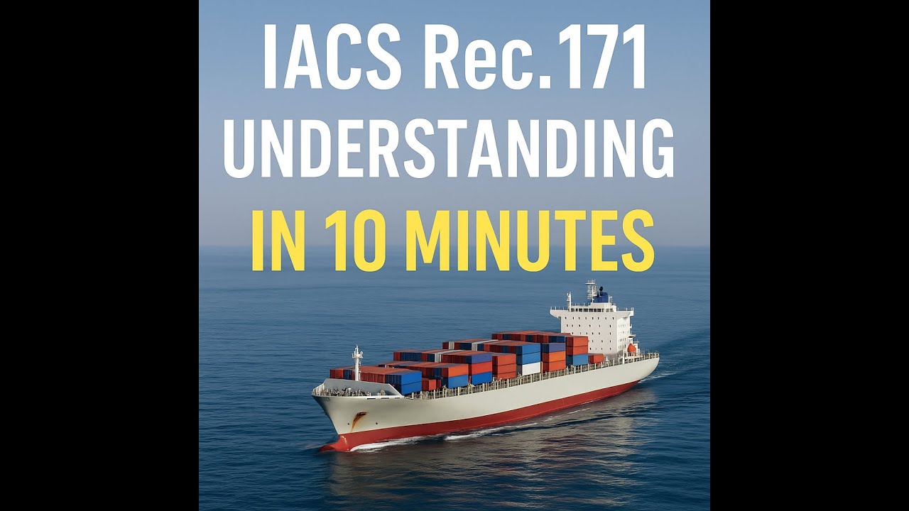 IACS Rec.171 : Understanding in 10 Minutes