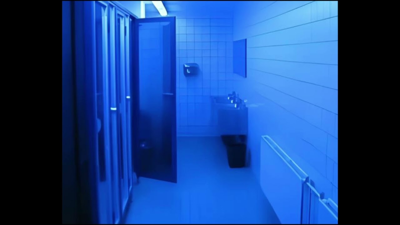 stargazing but you're in a bathroom at a party (with effects)