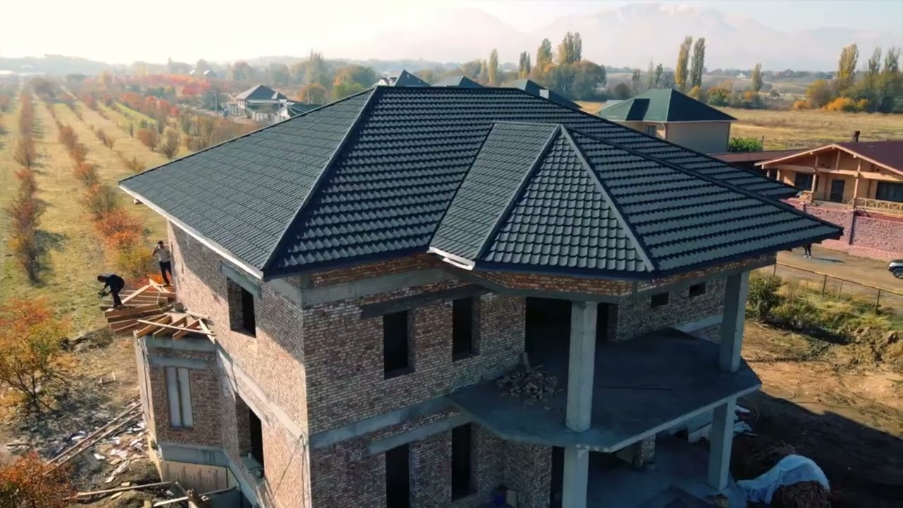 Modern Roofing Sheets - Sangobuild Stone Coated Metal Roof Tile