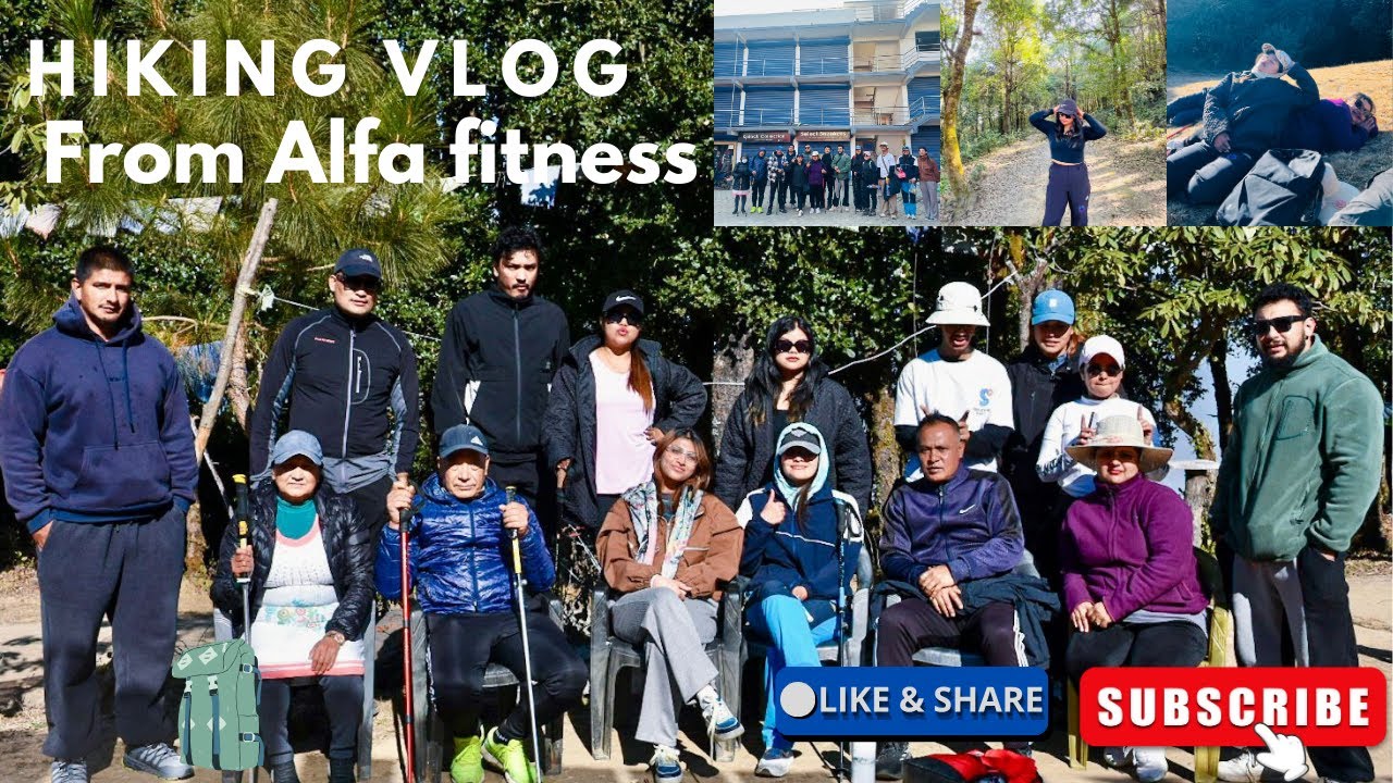 Short hike// Alfa fitness// Chaap danda 😇😇😇❤️❤️❤️