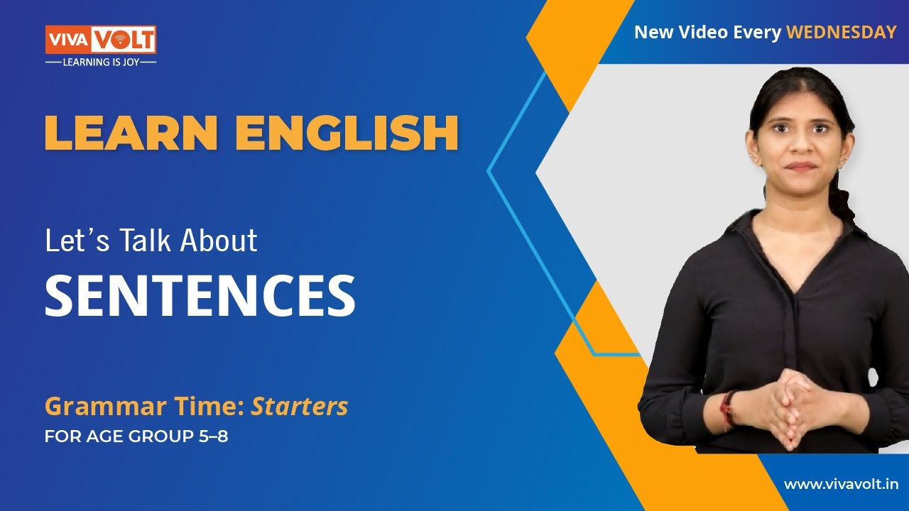 Grammar Time: Starters | Let’s talk about sentences