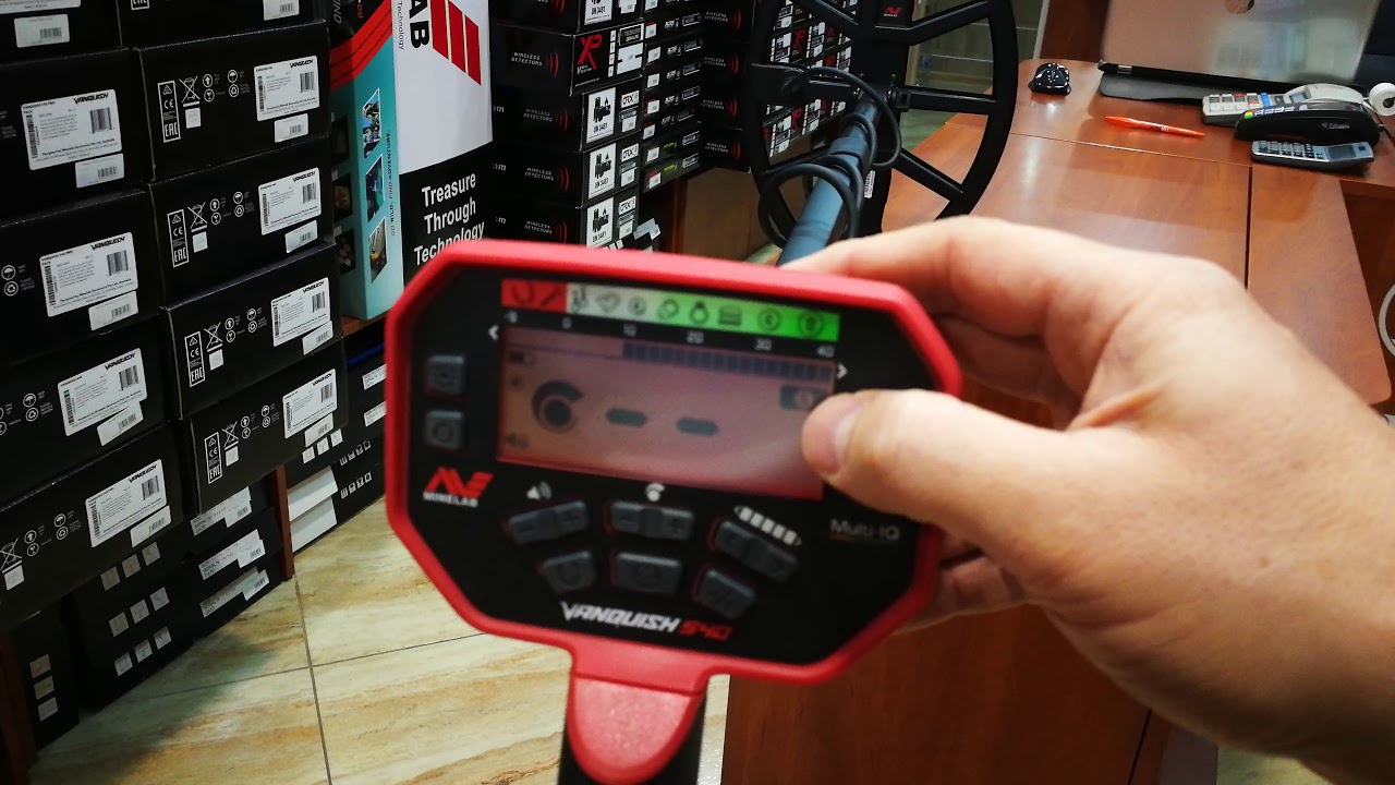 Minelab Vanquish 540 - видеоръководство