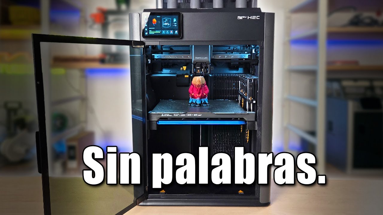 La Impresora 3D Más Avanzada que Puedes Tener en Casa | Bambu Lab H2C
