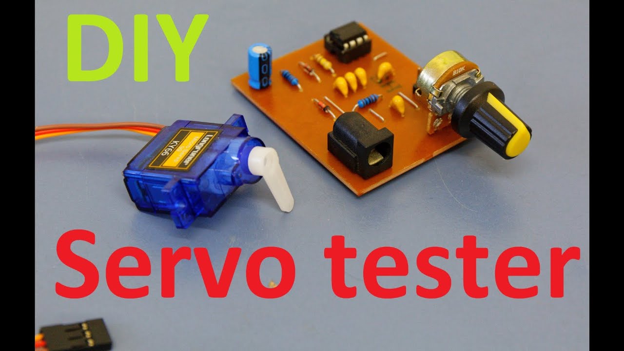 DIY Electronics Project: Servo Tester  //  Servo Tester selber bauen