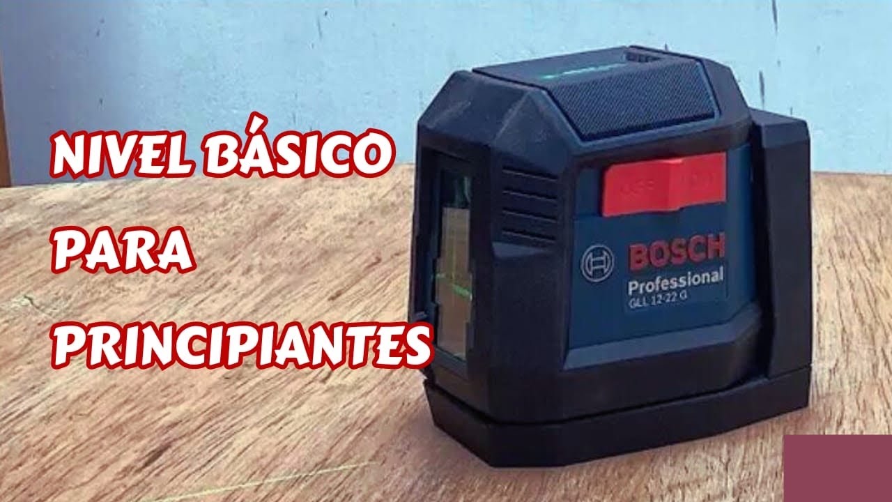 COMO USAR EL NIVEL L&Aacute;SER //  GLL 12-22 G  de BOSCH