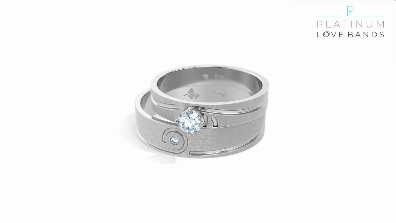 A Magical Duet I Platinum Love Bands I New Seasons Collection